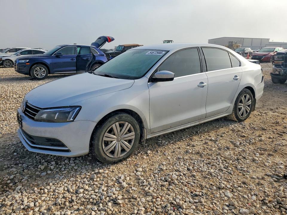 2017 Volkswagen Jetta VIN 3VW167AJ4HM389217 COPART salvage auction — REAR END, Tx - Salvage Vehicle Title, sold $375 on 2026-07-09 (photo 1)