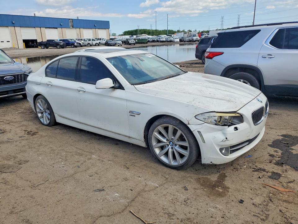 2012 BMW 5er VIN WBAFU7C53CDU62545 COPART salvage auction — FRONT END, Mt - Certificate Of Title, sold $850 on 2026-07-06 (photo 4)