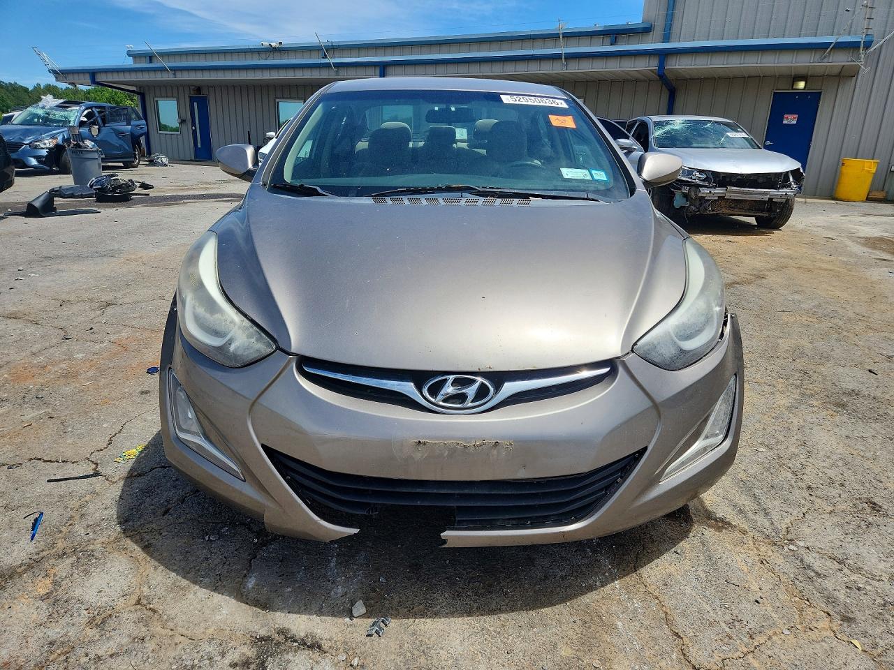 2014 Hyundai Elantra VIN 5NPDH4AE9EH530344 COPART salvage auction — Normal Wear, NY - CERTIFICATE OF TITLE, sold $725 on 2026-07-09 (photo 5)
