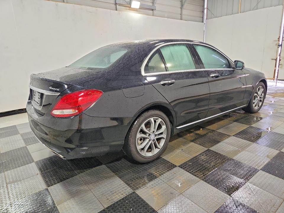 2017 Mercedes-benz C class VIN 55SWF4KB1HU189364 COPART salvage auction — MINOR DENT/SCRATCHES, NC - DEALER ONLY CLEAN TITLE, sold $7,700 on 2026-07-27 (photo 3)