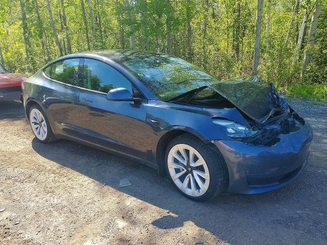 2021 Tesla Model 3 VIN 5YJ3E1EB0MF060107 COPART salvage auction — FRONT END, On - Permit Salvage, sold $8,600 on 2026-07-16 (photo 4)