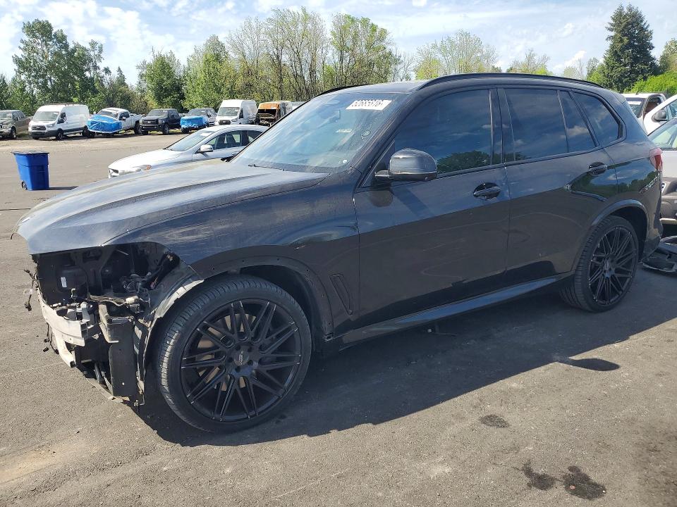 2020 BMW X5 VIN 5UXJU4C02L9C22634 COPART salvage auction — FRONT END, Or - Salvage Title Certificate, sold $23,200 on 2026-07-06 (photo 1)