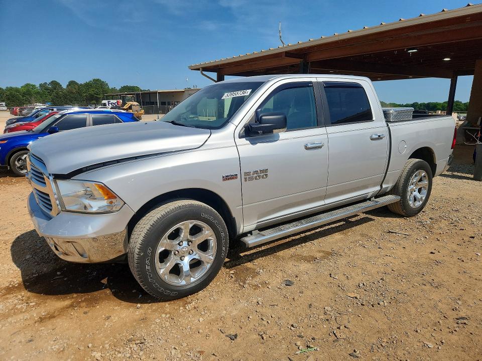 2014 Dodge VIN 1C6RR7LT8ES143423 COPART salvage auction — FRONT END, Al - Cert Of Title-Salvage Title, sold $3,750 on 2026-07-29 (photo 1)