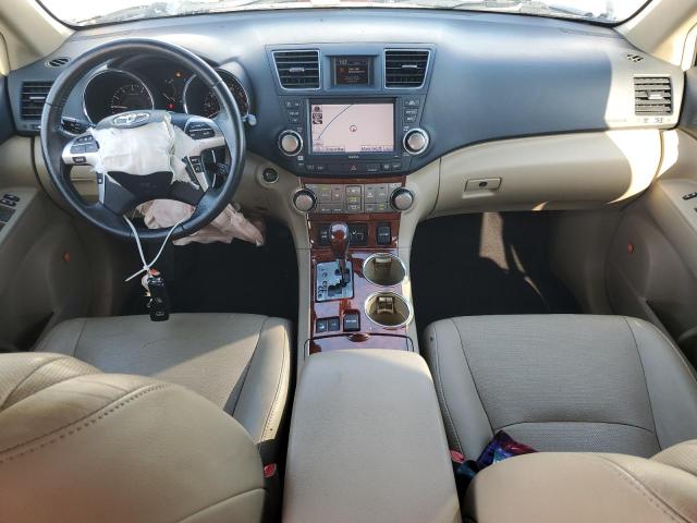 2012 Toyota Highlander VIN 5TDDK3EH5CS161621 COPART salvage auction — FRONT END, FL - CERT OF TITLE SLVG REBUILDABLE, sold $3,100 on 2026-07-02 (photo 8)