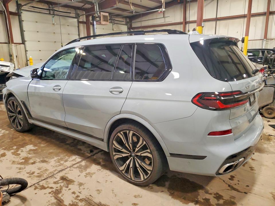 2025 BMW X7 VIN 5UX33EM02S9Y23621 COPART salvage auction — FRONT END, Pa - Certificate Of Salvage, sold $250 on 2026-07-21 (photo 2)