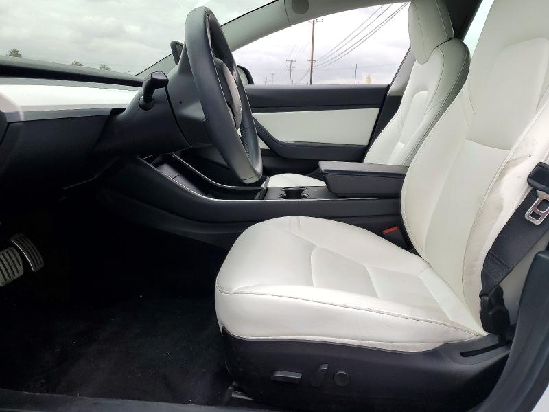 2019 Tesla Model 3 VIN 5YJ3E1EA9KF509546 COPART salvage auction — SIDE, CA - SALVAGE CERTIFICATE, sold $4,400 on 2026-07-16 (photo 7)