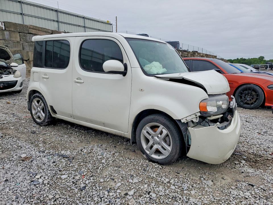 2013 Nissan Cube VIN JN8AZ2KR9DT303403 COPART salvage auction — FRONT END, Ky - Cert Of Title-Salvage, sold $525 on 2026-07-17 (photo 4)