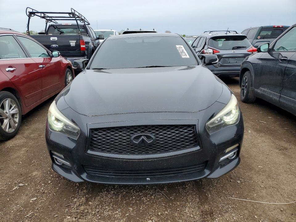 2016 Infiniti VIN JN1CV7AR6GM251776 COPART salvage auction — REAR END, Il - Salvage Certificate, sold $1,200 on 2026-07-21 (photo 5)