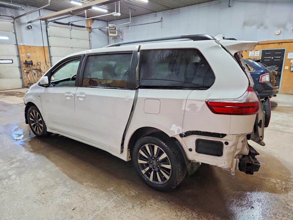 2020 Toyota Sienna VIN 5TDJZ3DC7LS229891 COPART salvage auction — REAR END, MI - CERTIFICATE OF TITLE, sold $2,950 on 2026-07-29 (photo 2)