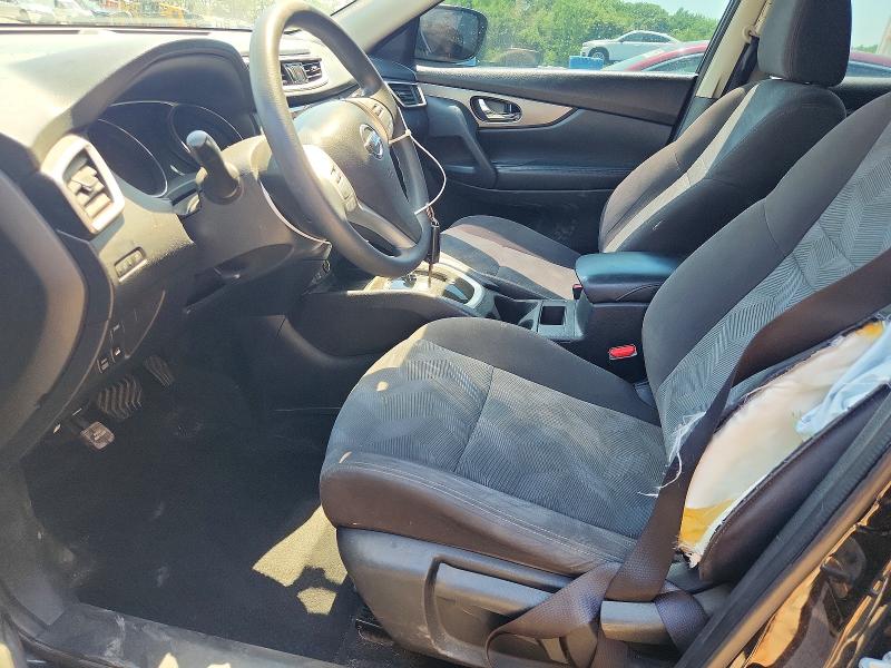 2016 Nissan Rogue VIN KNMAT2MVXGP666538 COPART salvage auction — FRONT END, Nj - Cert Of Title-Salvage, sold $800 on 2026-07-27 (photo 7)