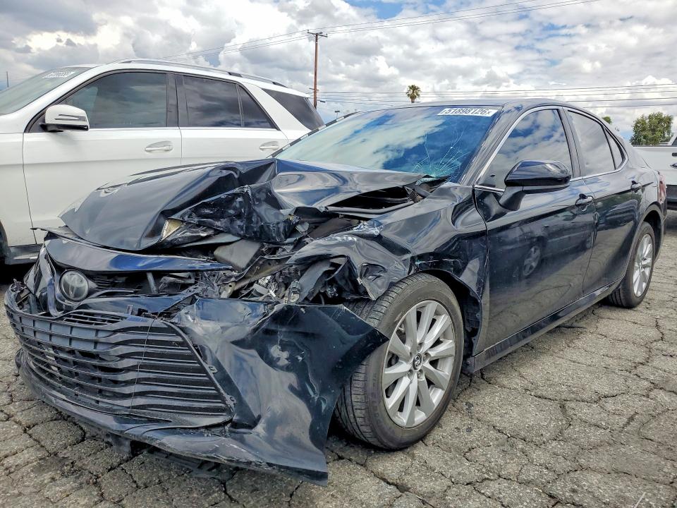 2018 Toyota Camry VIN 4T1B11HK9JU566536 COPART salvage auction — FRONT END, Ca - Salvage Certificate, sold $3,600 on 2026-07-02 (photo 1)