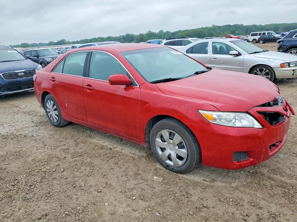 2010 Toyota Camry VIN 4T4BF3EK9AR036722 COPART salvage auction — FRONT END, Mo - Salvage Certificate Of Title, sold $1,650 on 2026-07-09 (photo 4)