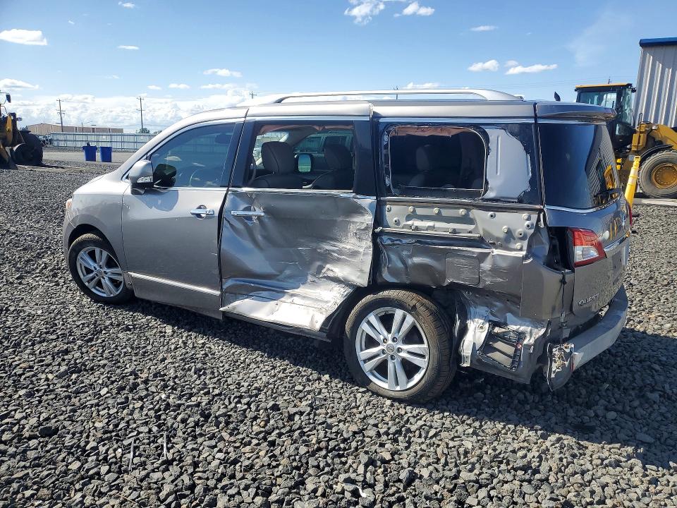 2011 Nissan Quest VIN JN8AE2KP9B9003493 COPART salvage auction — SIDE, Wa - Bill Of Sale, sold $800 on 2026-07-08 (photo 2)