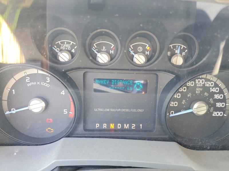 2016 Ford F-550 super duty VIN 1FDUF5GT2GED33936 COPART salvage auction — FRONT END, On - Permit Salvage, sold $3,350 on 2026-07-09 (photo 9)