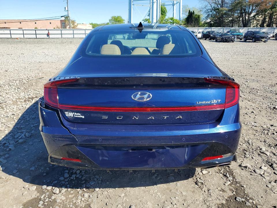2021 Hyundai Sonata VIN 5NPEH4J28MH098516 COPART salvage auction — SIDE, Nj - Cert Of Title-Salvage, sold $8,400 on 2026-07-15 (photo 6)