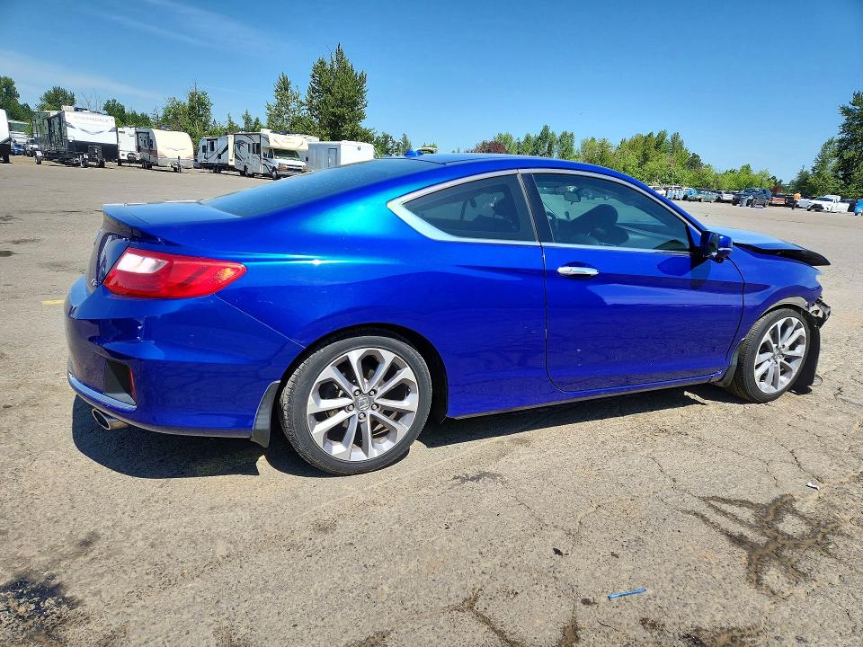2014 Honda Accord VIN 1HGCT2B85EA005748 COPART salvage auction — FRONT END, Or - Salvage Title Certificate, sold $575 on 2026-07-27 (photo 3)
