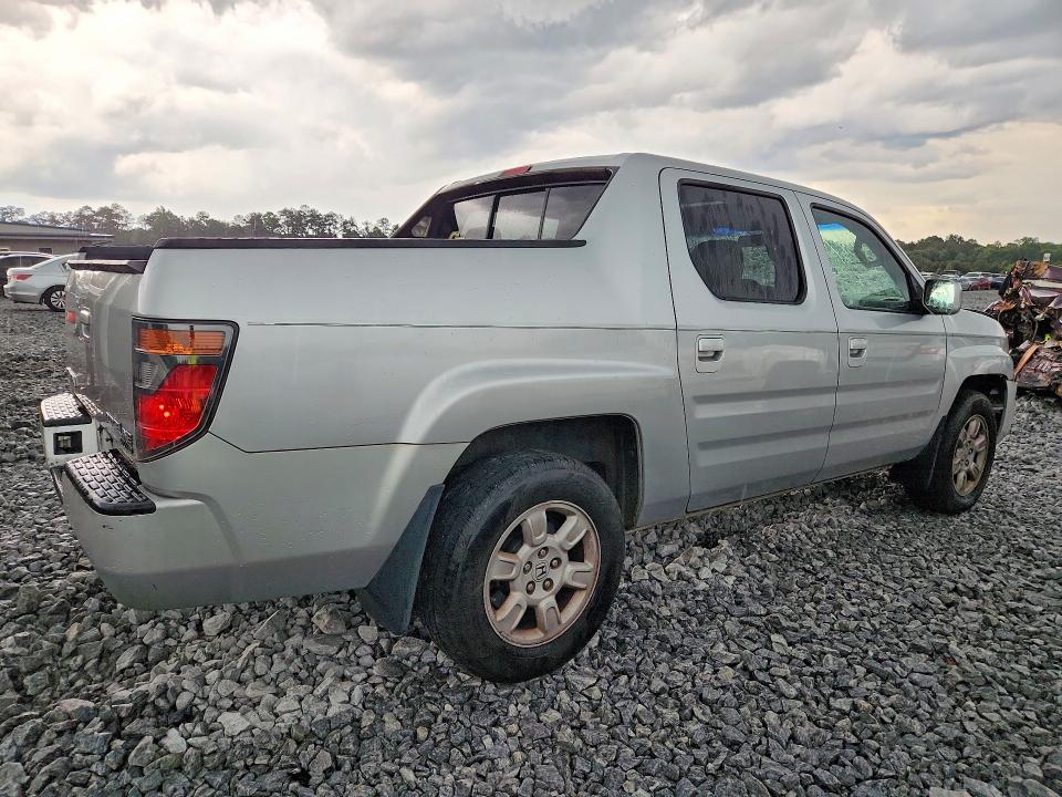 2007 Honda Ridgeline VIN 2HJYK16557H535638 COPART salvage auction — FRONT END, GA - CERT OF TITLE-SALVAGE, sold $1,050 on 2026-07-09 (photo 3)