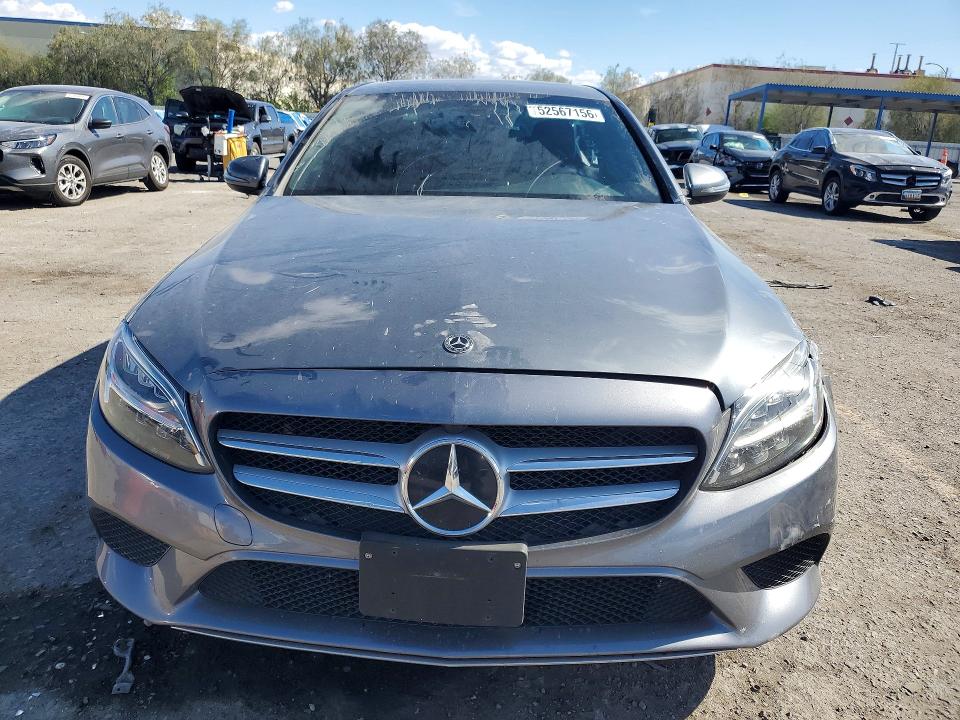 2021 Mercedes-benz C-klasse VIN W1KWF8DB5MR647231 COPART salvage auction — SIDE, Ca - Salvage Certificate, sold $6,700 on 2026-07-16 (photo 5)