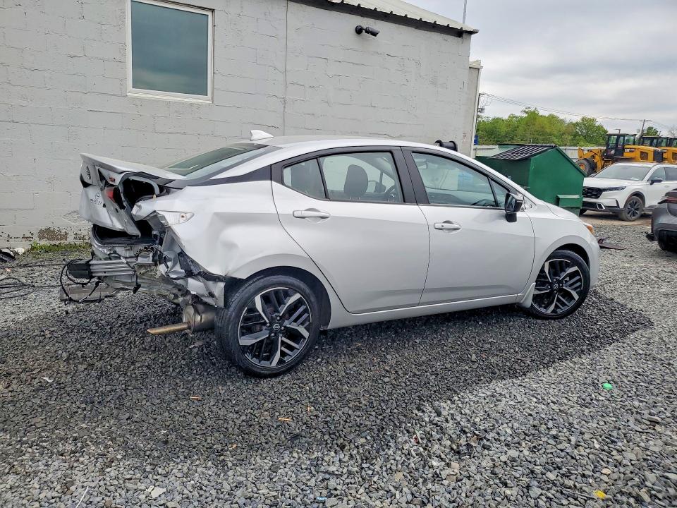 2024 Nissan Versa VIN 3N1CN8FV4RL818429 COPART salvage auction — REAR END, NJ - CERT OF TITLE-SALVAGE, sold $3,600 on 2026-07-02 (photo 3)