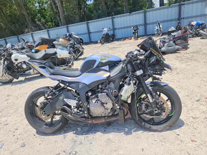 2021 Kawasaki Ninja VIN JKBZXJG14MA014772 COPART salvage auction — SIDE, Fl - Certificate Of Destruction, sold $525 on 2026-07-21 (photo 1)