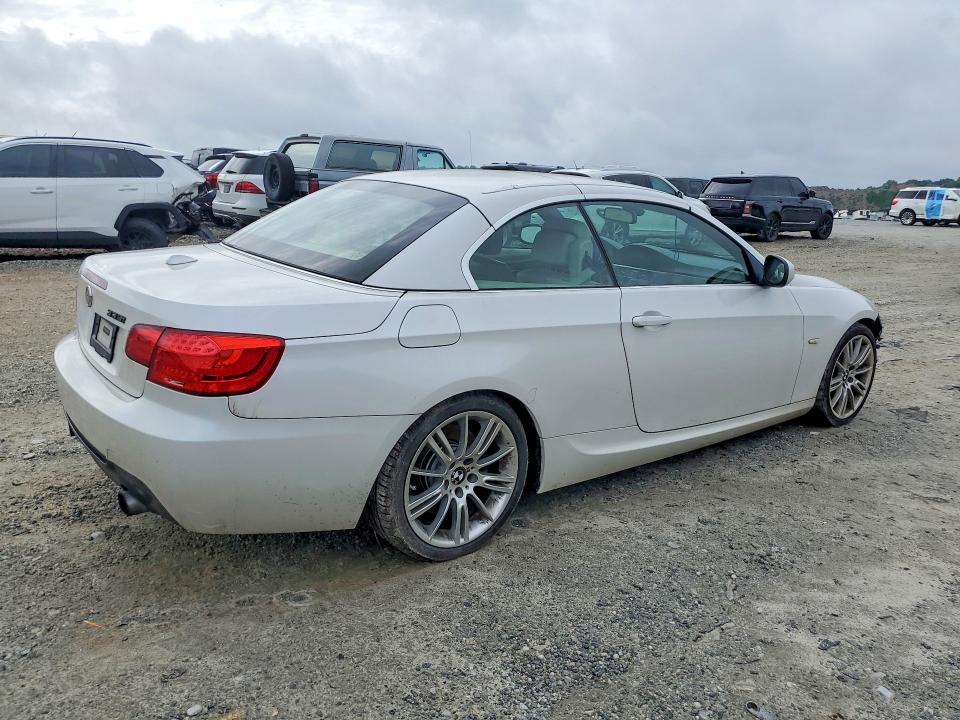 2012 BMW VIN WBADX7C58CE744947 COPART salvage auction — FRONT END, SC - CERT OF TITLE-SALVAGE, sold $3,000 on 2026-07-15 (photo 3)