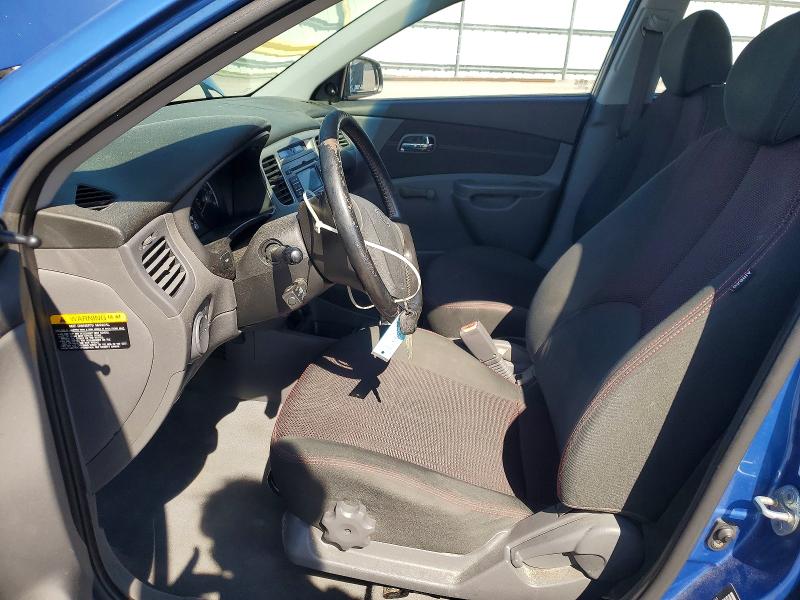 2009 Kia Rio VIN KNADE243X96567200 COPART salvage auction — FRONT END, Tn - Salvage Certificate, sold $575 on 2026-07-13 (photo 7)