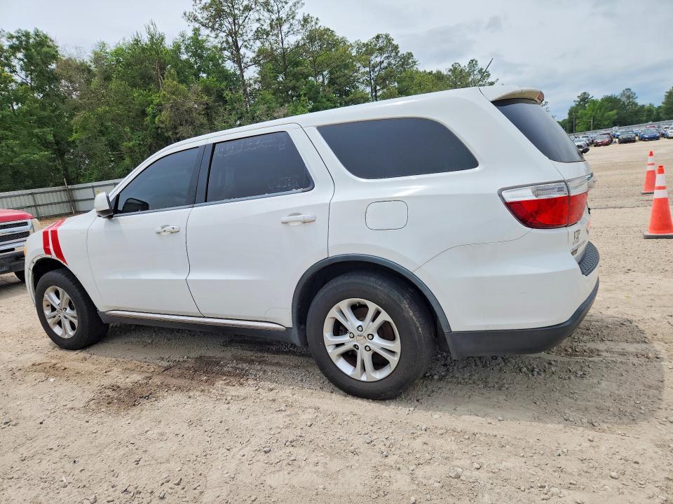 2013 Dodge Durango VIN 1C4RDHAG1DC692392 COPART salvage auction — FRONT END, Fl - Certificate Of Title, sold $350 on 2026-07-31 (photo 2)