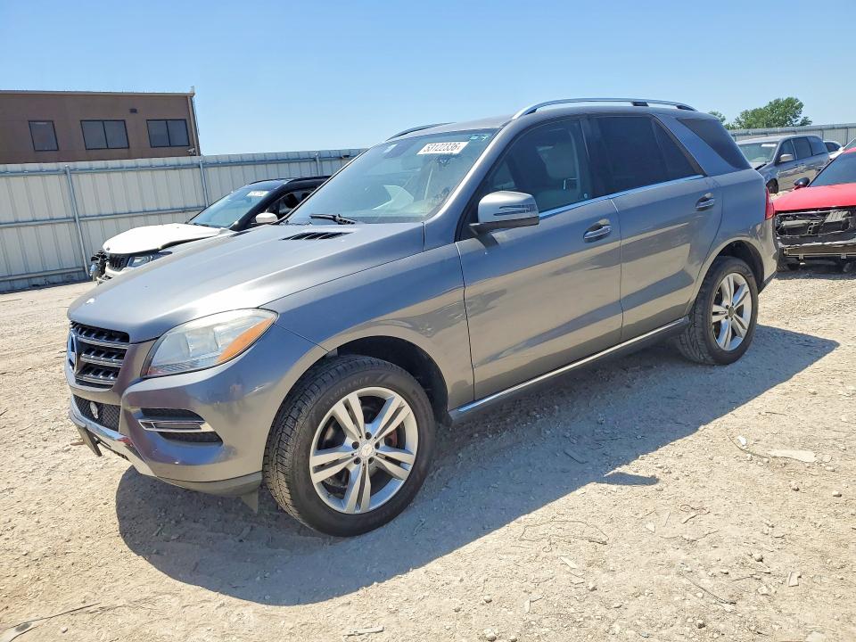 2013 Mercedes-benz Ml-class VIN 4JGDA5HB1DA162068 — COPART salvage auction photo