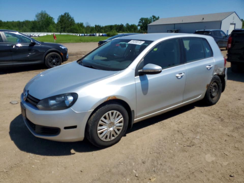 2014 Volkswagen Golf VIN WVWDB7AJ5EW011818 COPART salvage auction — REAR END, Oh - Cert Of Title-Salvage, sold $650 on 2026-07-09 (photo 1)