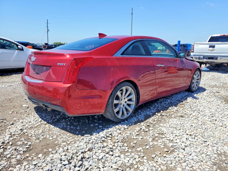 2016 Cadillac Ats VIN 1G6AE1RX6G0110771 COPART salvage auction — FRONT END, Tx - Salvage Vehicle Title, sold $2,250 on 2026-07-09 (photo 3)