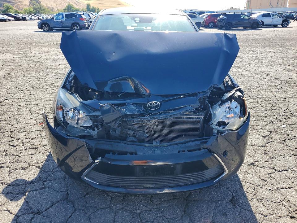 2018 Toyota Yaris VIN 3MYDLBYV1JY304659 COPART salvage auction — FRONT END, Ca - Salvage Certificate, sold $1,100 on 2026-07-02 (photo 5)