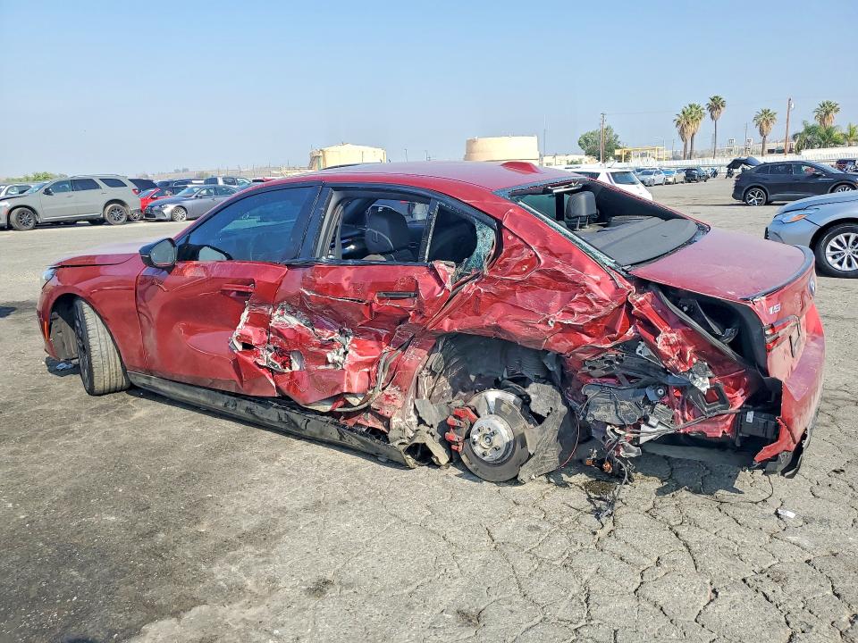 2025 BMW I5 VIN WBY43FK05SCT20391 COPART salvage auction — REAR END, CA - SALVAGE CERTIFICATE, sold $18,000 on 2026-07-20 (photo 2)