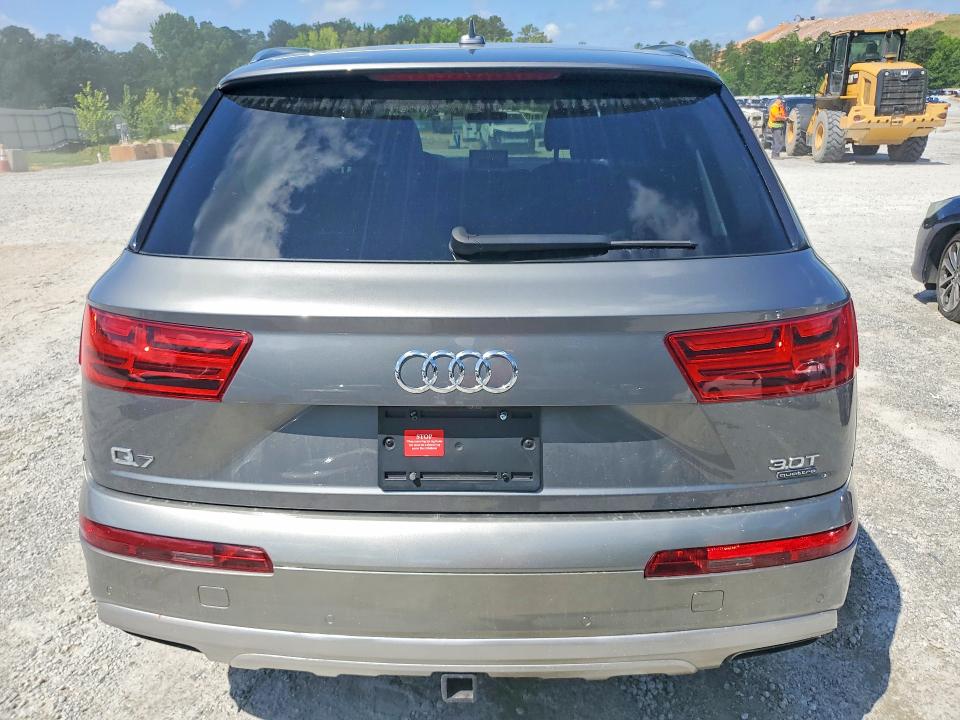 2018 Audi Q7 VIN WA1VAAF73JD015562 COPART salvage auction — SIDE, Ga - Cert Of Title-Salvage, sold $6,500 on 2026-07-06 (photo 6)