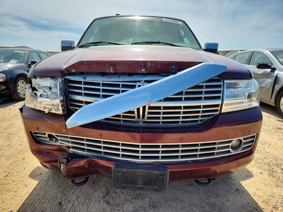 2010 Lincoln Navigator VIN 5LMJJ2H53AEJ10356 COPART salvage auction — FRONT END, Tx - Salvage Vehicle Title, sold $1,750 on 2026-07-02 (photo 5)