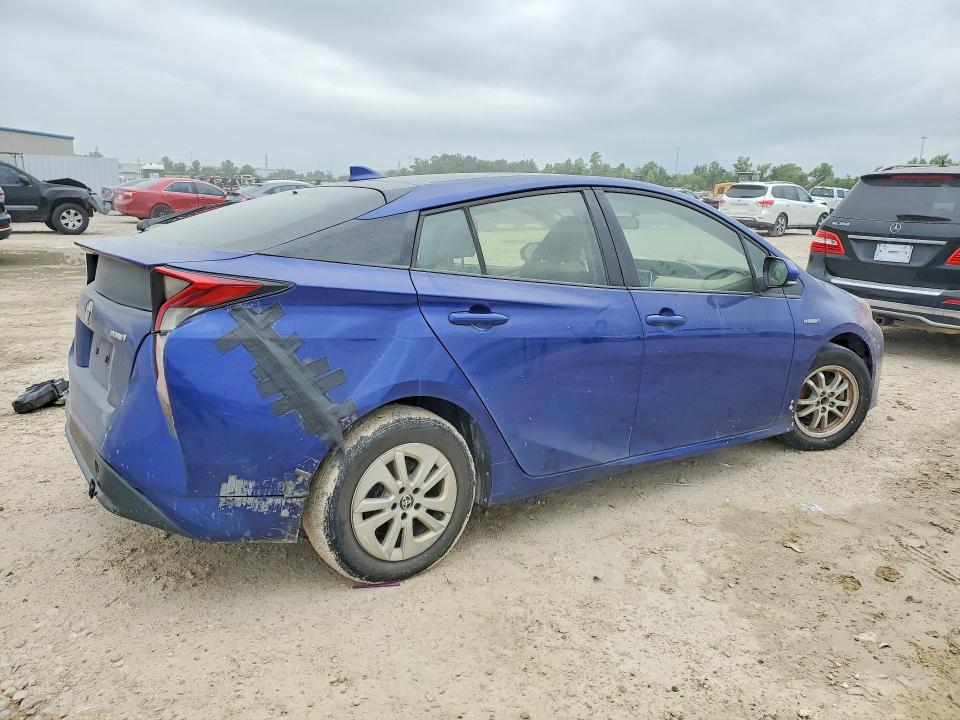2016 Toyota Prius VIN JTDKBRFUXG3528736 COPART salvage auction — FRONT END, Tx - Certificate Of Title (P), sold $1,500 on 2026-07-08 (photo 3)
