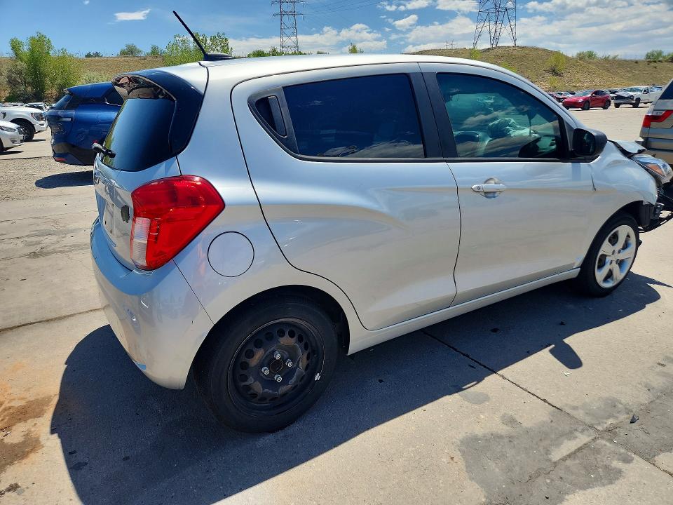 2022 Chevrolet Spark VIN KL8CB6SA8NC025873 COPART salvage auction — FRONT END, Az - Cert Of Title - Salvage, sold $600 on 2026-07-08 (photo 3)