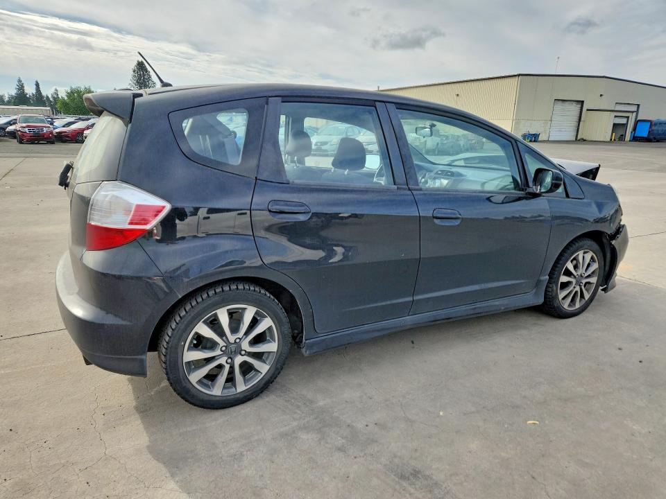 2013 Honda Fit VIN JHMGE8H59DC026761 COPART salvage auction — FRONT END, Or - Salvage Title Certificate, sold $1,750 on 2026-07-13 (photo 3)