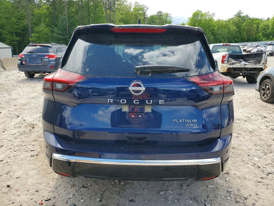 2026 Nissan Rogue VIN JN8BT3DD3TW290819 COPART salvage auction — FRONT END, Ma - Cert Of Title-Salvage, sold $9,200 on 2026-07-08 (photo 6)