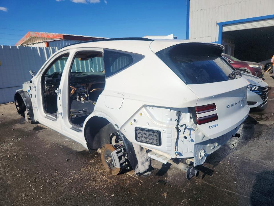 2024 Genesis Gv80 VIN KMUHCESC7RU161463 COPART salvage auction — STRIPPED, CA - CERTIFICATE OF TITLE, sold $6,500 on 2026-07-07 (photo 2)