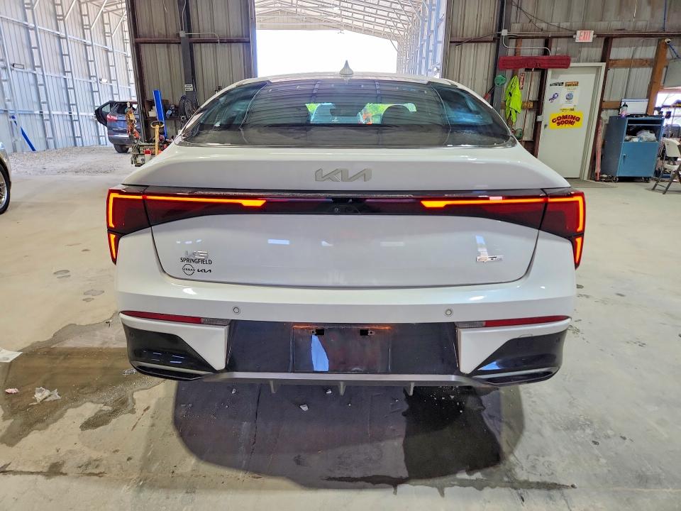 2025 Kia K5 VIN KNAG64J78S5299837 COPART salvage auction — HAIL, Mo - Salvage Certificate Of Title, sold $100 on 2026-07-21 (photo 6)