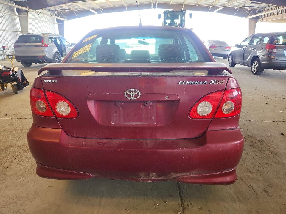 2006 Toyota VIN 2T1BY30EX6C550884 COPART salvage auction — FRONT END, Ca - Salvage Certificate, sold $1,200 on 2026-07-02 (photo 6)