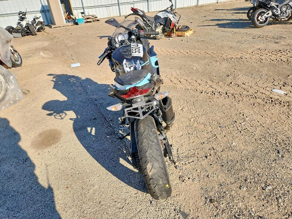 2020 Kawasaki Ninja VIN JKAEXKG15LDA81311 COPART salvage auction — FRONT END, Il - Salvage Certificate, sold $725 on 2026-07-28 (photo 4)