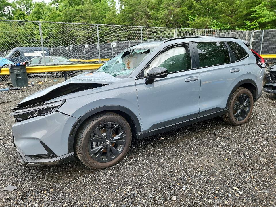 2026 Honda Cr-v VIN 7FARS6H91TE101937 COPART salvage auction — ROLLOVER, Md - Cert Of Salvage > 75% Damage, sold $5,800 on 2026-07-21 (photo 1)