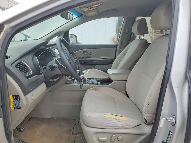2016 Kia SEDONA VIN KNDMB5C16G6163238 COPART salvage auction — FRONT END, Ok - Certificate Of Title, sold $850 on 2026-07-11 (photo 7)