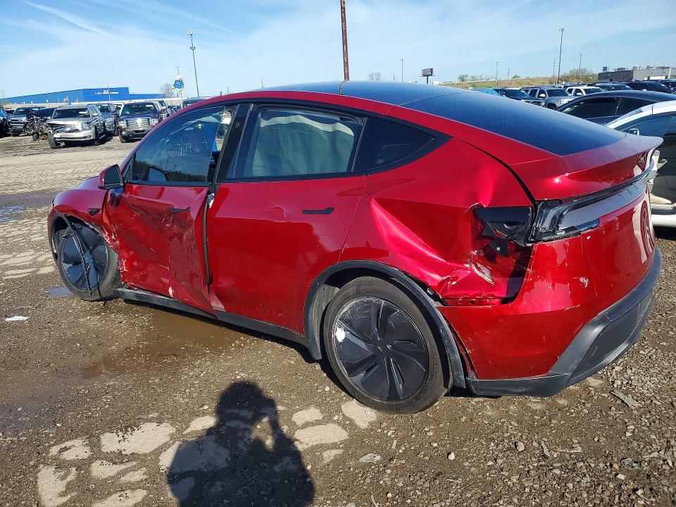 2026 Tesla Model y VIN 7SAYGDEE9TF403610 COPART salvage auction — FRONT END, MI - CERTIFICATE OF TITLE, sold $19,500 on 2026-07-31 (photo 2)