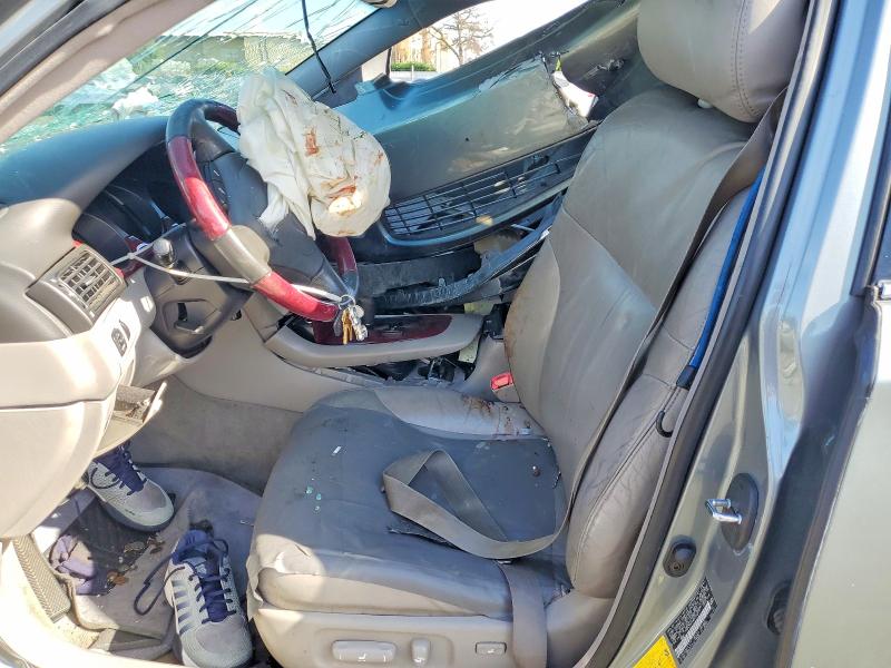 2004 Lexus Es 330 VIN JTHBA30GX40018577 COPART salvage auction — FRONT END, CA - SALVAGE CERTIFICATE, sold $70 on 2026-07-14 (photo 7)