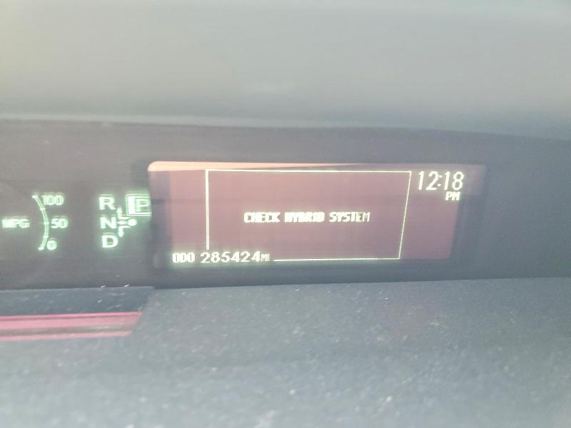 2011 Toyota Prius VIN JTDKN3DU7B0276137 COPART salvage auction — FRONT END, CA - SALVAGE CERTIFICATE, sold $700 on 2026-07-13 (photo 9)