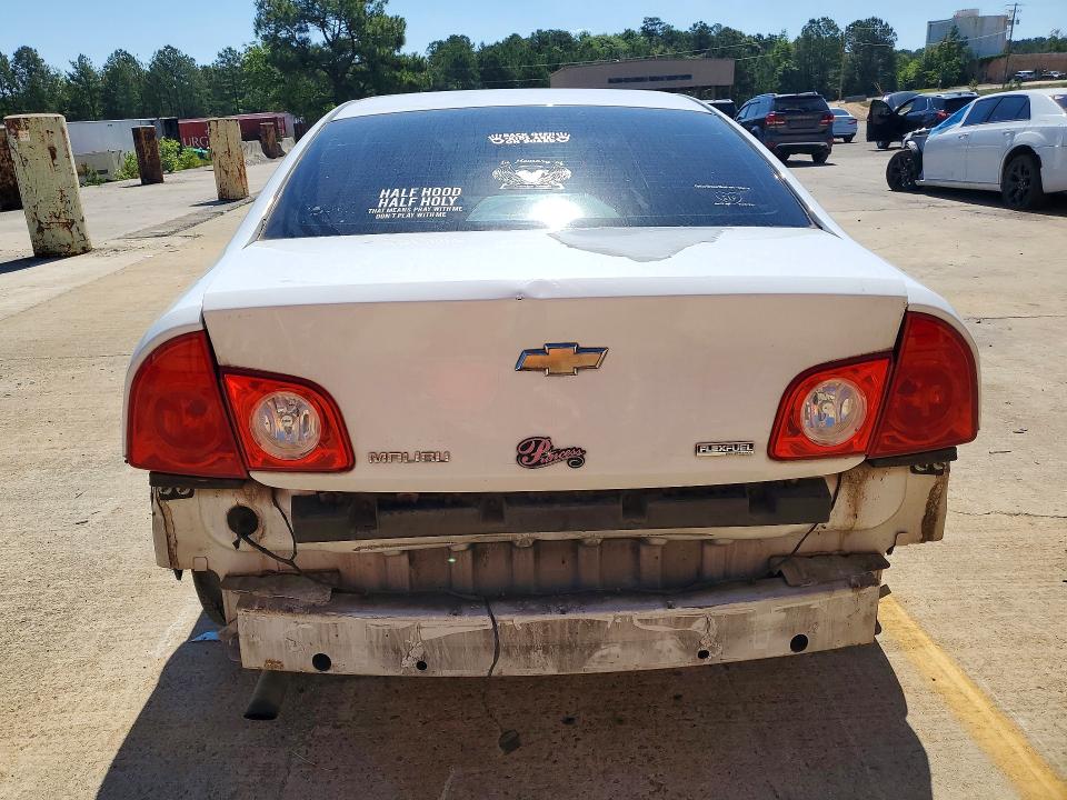 2011 Chevrolet Malibu VIN 1G1ZA5EU2BF351062 COPART salvage auction — REAR END, Sc - Cert Of Title-Salvage, sold $300 on 2026-07-03 (photo 6)