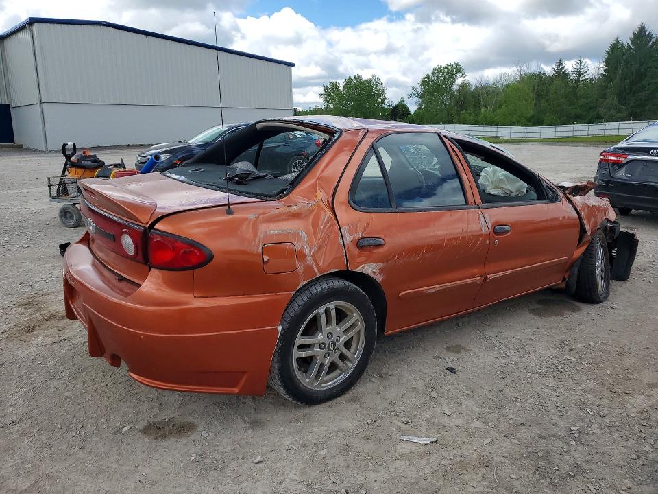 2004 Chevrolet Cavalier VIN 1G1JC52F347346415 COPART salvage auction — ROLLOVER, NY - MV-907A SALVAGE CERTIFICATE, sold $400 on 2026-07-06 (photo 3)
