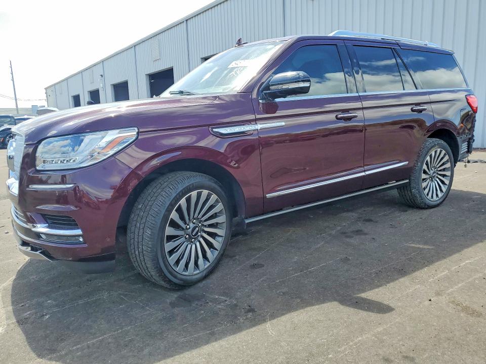 2020 Lincoln Navigator VIN 5LMJJ2LT7LEL21584 COPART salvage auction — REAR END, FL - CERT OF TITLE SLVG REBUILDABLE, sold $12,800 on 2026-07-20 (photo 1)